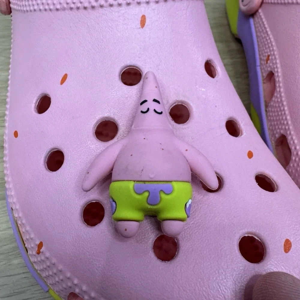 Patrick‎ Star Crocs Classic Clog Men's 8 Women's 10 SpongeBob SquarePants